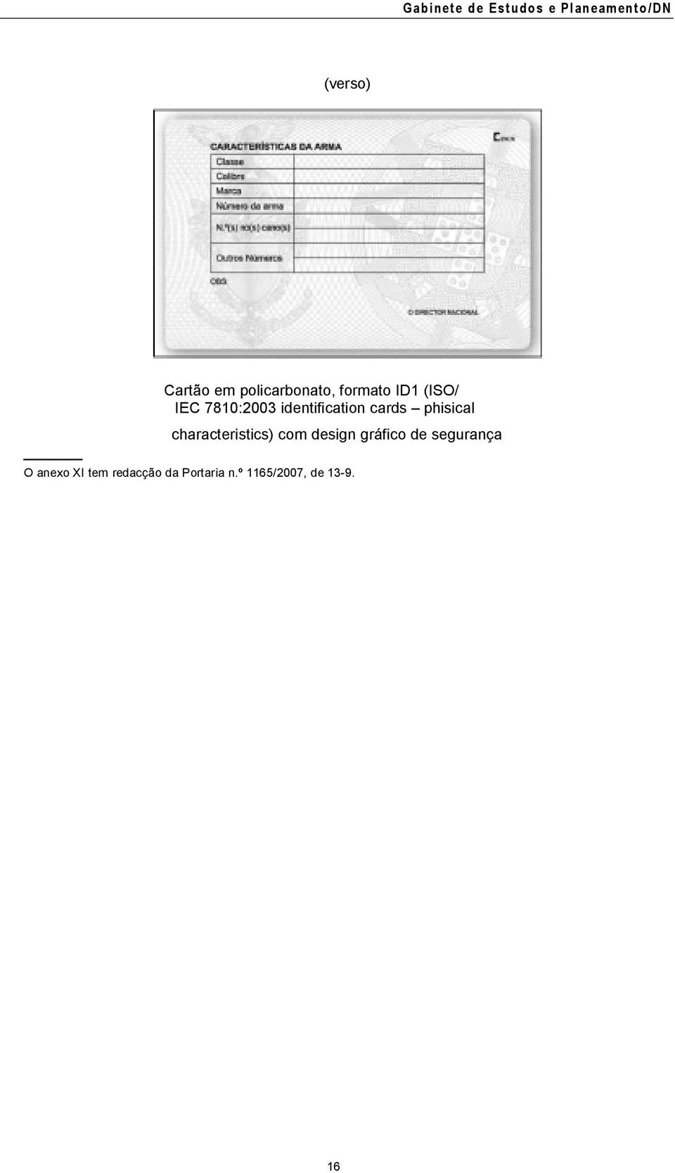 characteristics) com design gráfico de segurança O