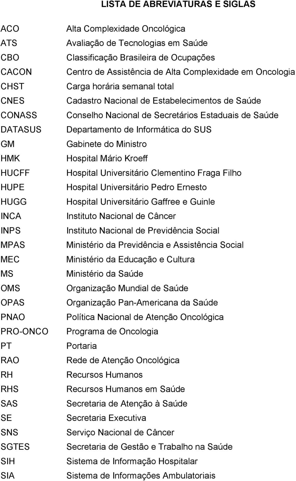 Estabelecimentos de Saúde Conselho Nacional de Secretários Estaduais de Saúde Departamento de Informática do SUS Gabinete do Ministro Hospital Mário Kroeff Hospital Universitário Clementino Fraga