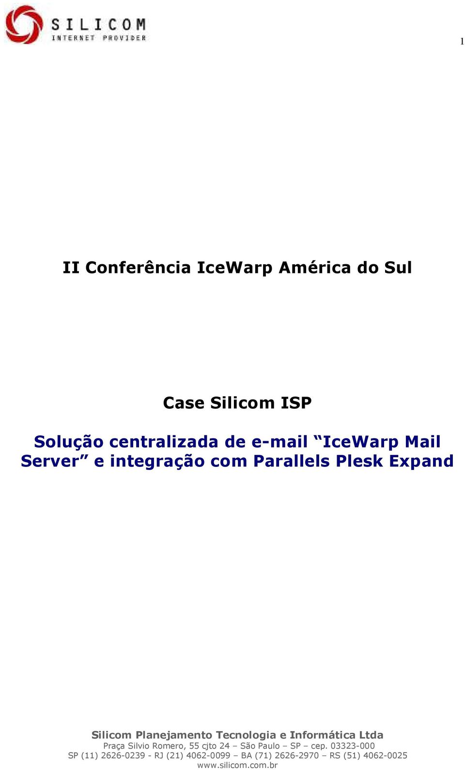 centralizada de e-mail IceWarp Mail