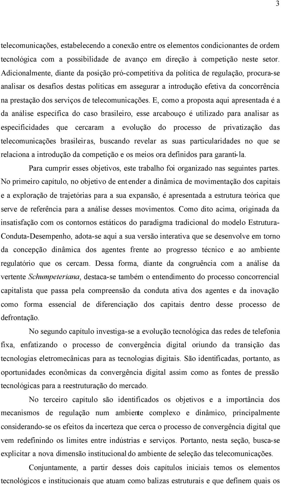 serviços de telecomunicações.