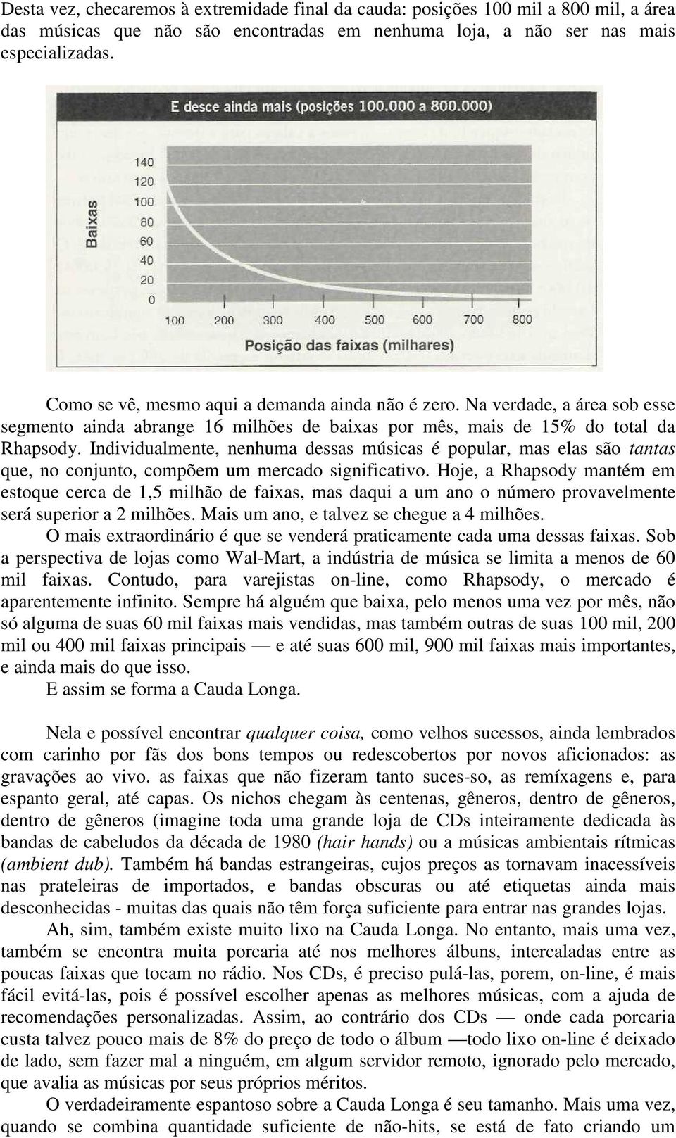 Individualmente, nenhuma dessas músicas é popular, mas elas são tantas que, no conjunto, compõem um mercado significativo.