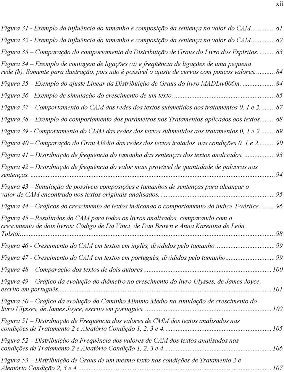 Somente para ilustração, pois não é possível o ajuste de curvas com poucos valores...84 Figura 35 Exemplo do ajuste Linear da Distribuição de Graus do livro MDLiv006m.