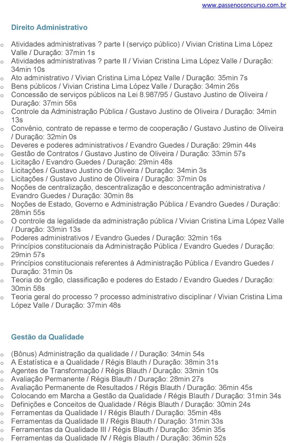 26s Cncessã de serviçs públics na Lei 8.