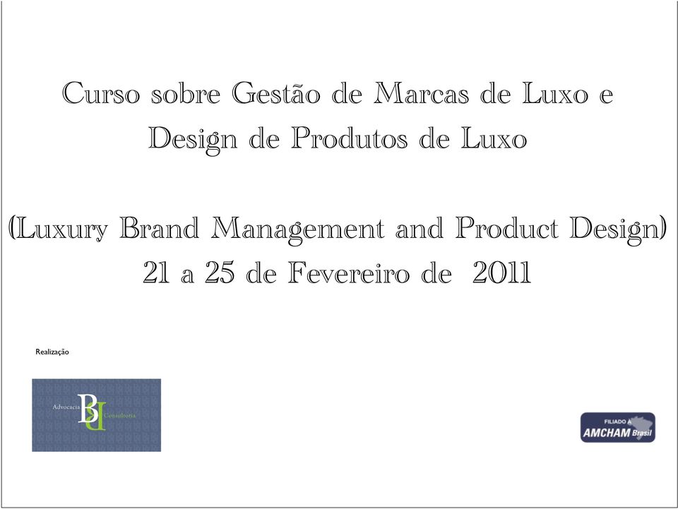 Brand Management and Product Design)