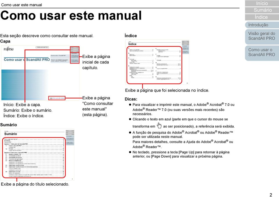 0 (ou suas versões mais recentes) são necessários. Clicando o texto em azul (parte em que o cursor do mouse se transforma em ao ser posicionado), a referência será exibida.