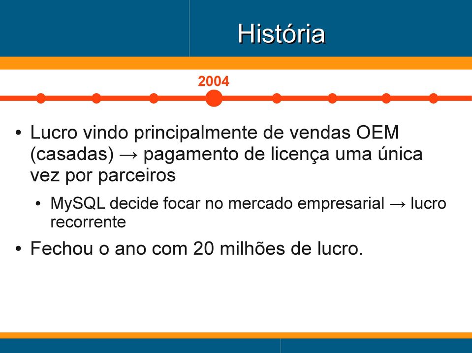 parceiros MySQL decide focar no mercado