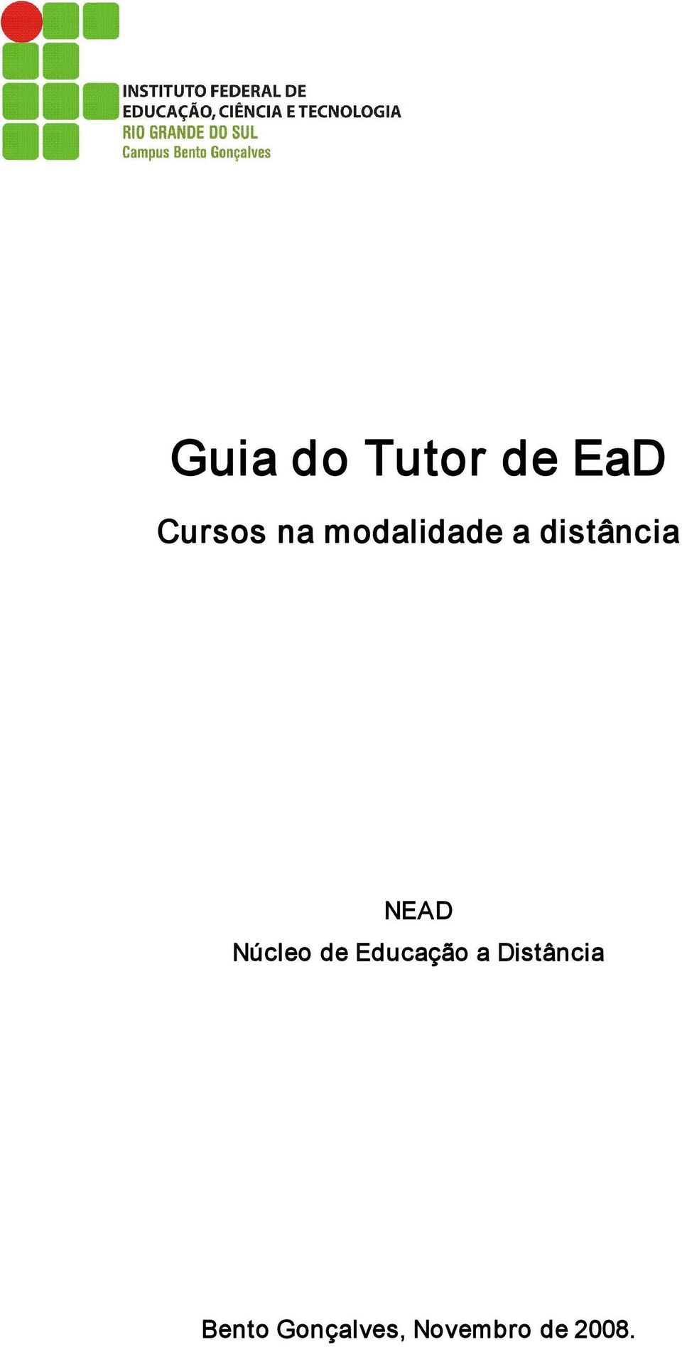 Núcleo de Educação a Distância