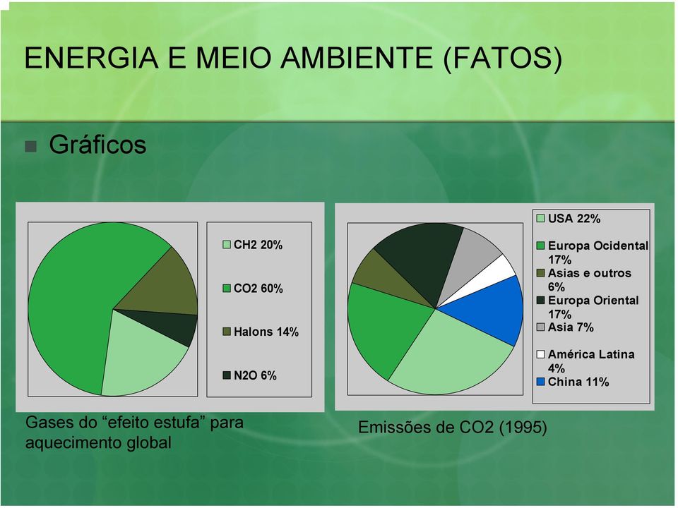 Europa Oriental 17% Asia 7% América Latina 4% China 11% Gases