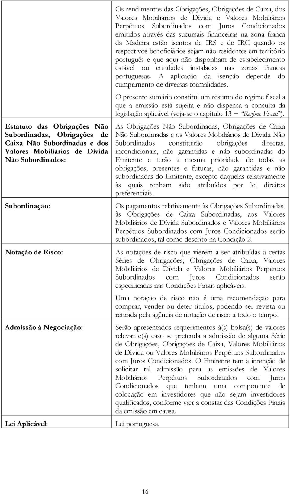 financeiras na zona franca da Madeira estão isentos de IRS e de IRC quando os respectivos beneficiários sejam não residentes em território português e que aqui não disponham de estabelecimento