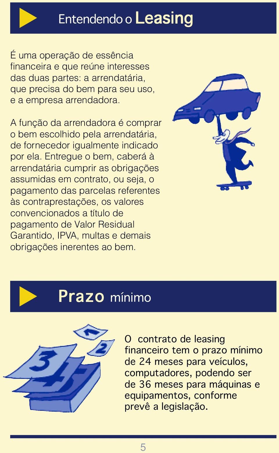 Entregue o bem, caberá à arrendatária cumprir as obrigações assumidas em contrato, ou seja, o pagamento das parcelas referentes às contraprestações, os valores convencionados a título de