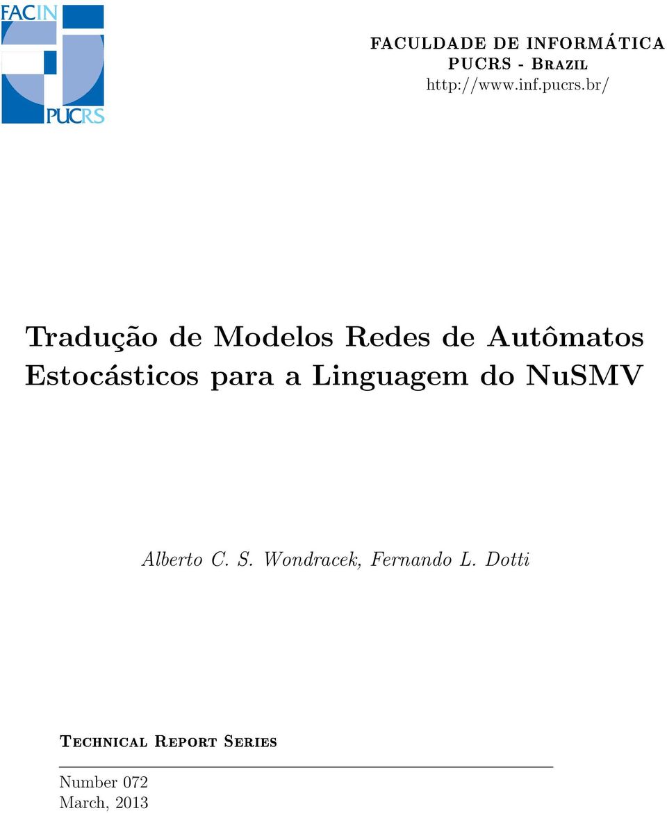 Autômatos Estocásticos para a Linguagem