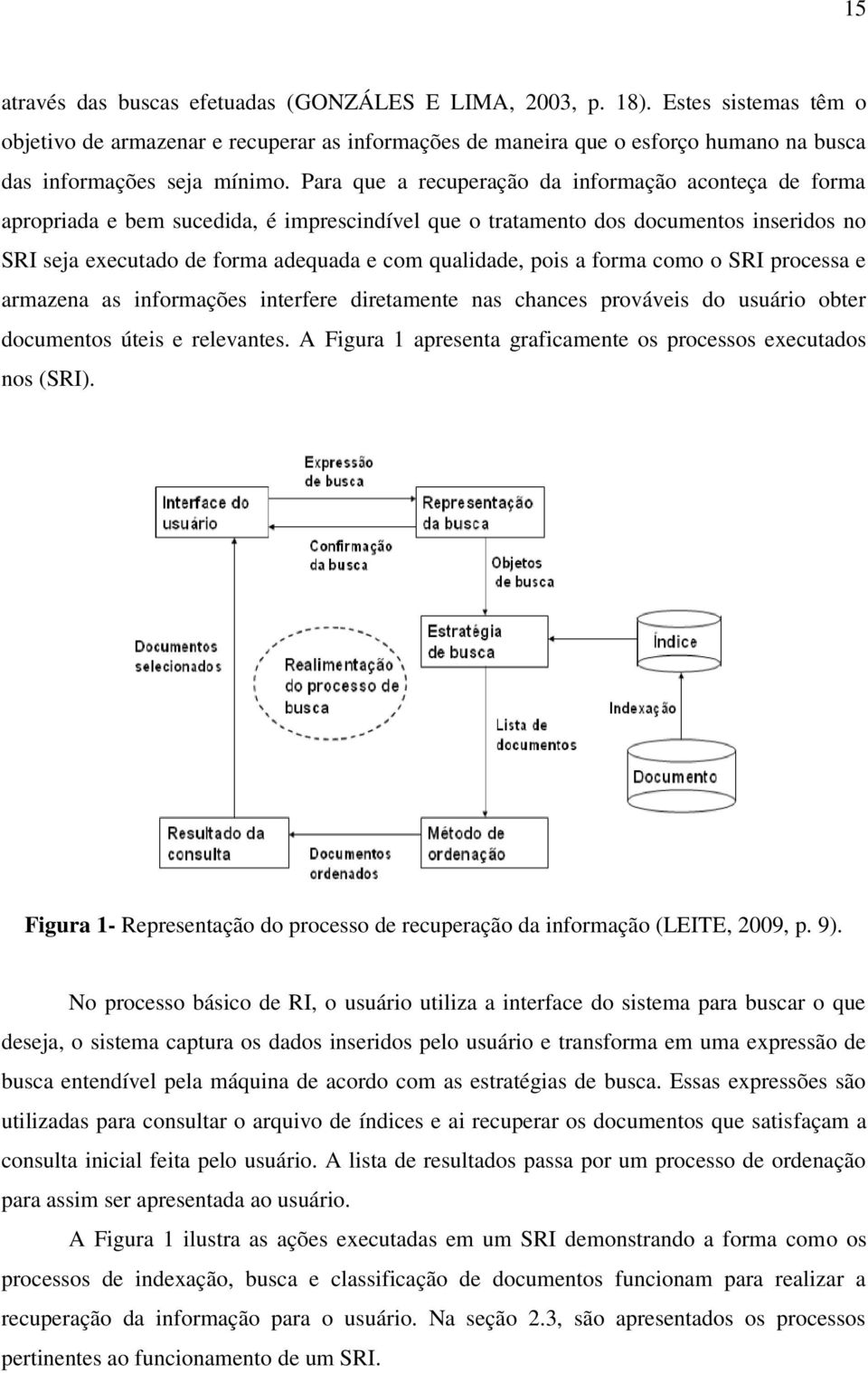 Para que a recuperação da informação aconteça de forma apropriada e bem sucedida, é imprescindível que o tratamento dos documentos inseridos no SRI seja executado de forma adequada e com qualidade,