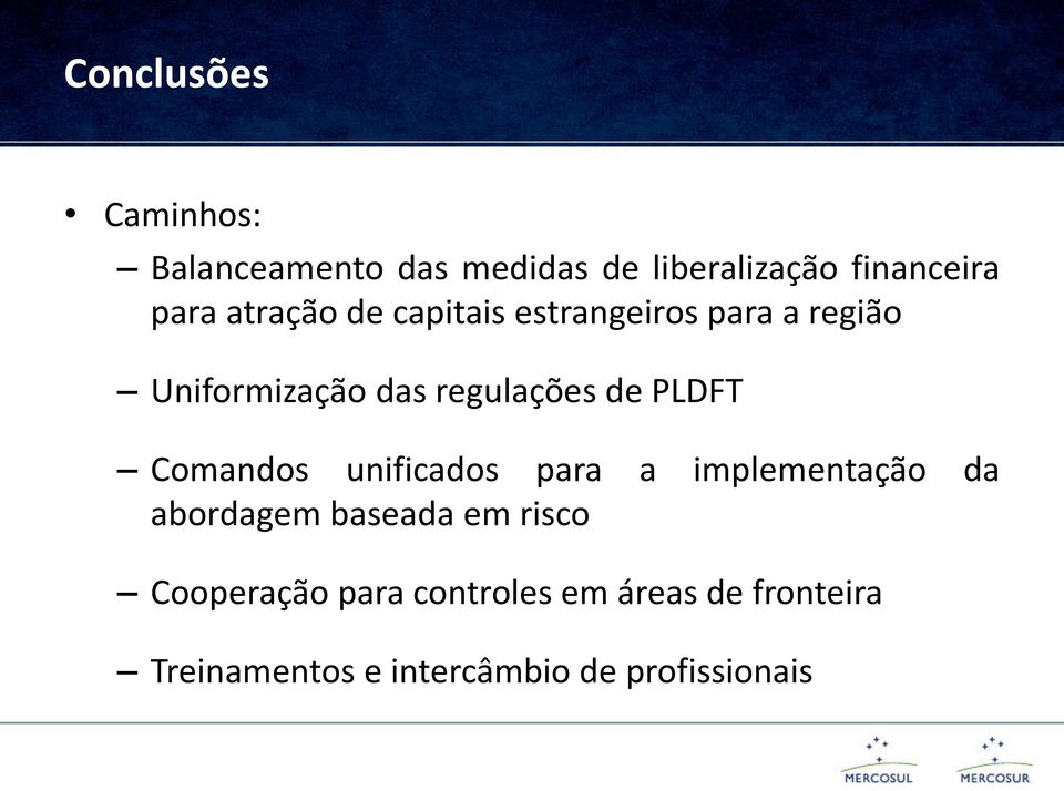 PLDFT Comandos unificados para a implementação da abordagem baseada em risco