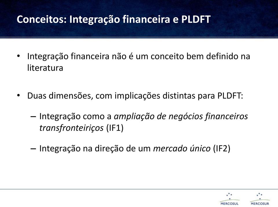 distintas para PLDFT: Integração como a ampliação de negócios