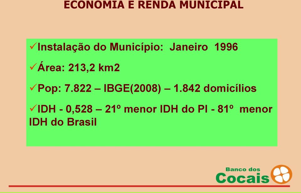 7.822 IBGE(2008) 1.