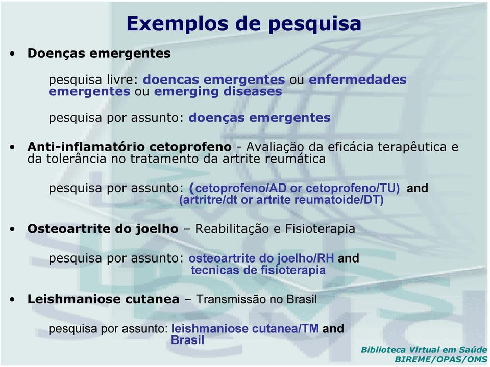 assunto: (cetoprofeno/ad or cetoprofeno/tu) and (artritre/dt or artrite reumatoide/dt) Osteoartrite do joelho Reabilitação e Fisioterapia pesquisa por