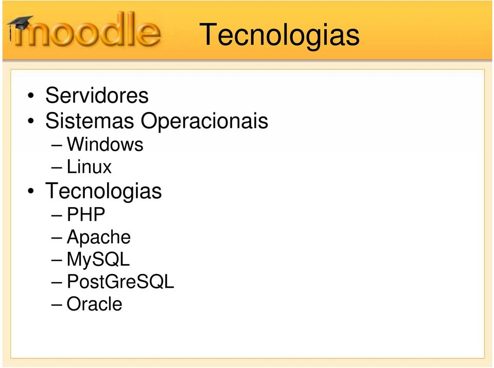 Tecnologias PHP Apache