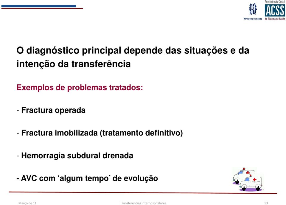 Fractura imobilizada (tratamento definitivo) - Hemorragia subdural