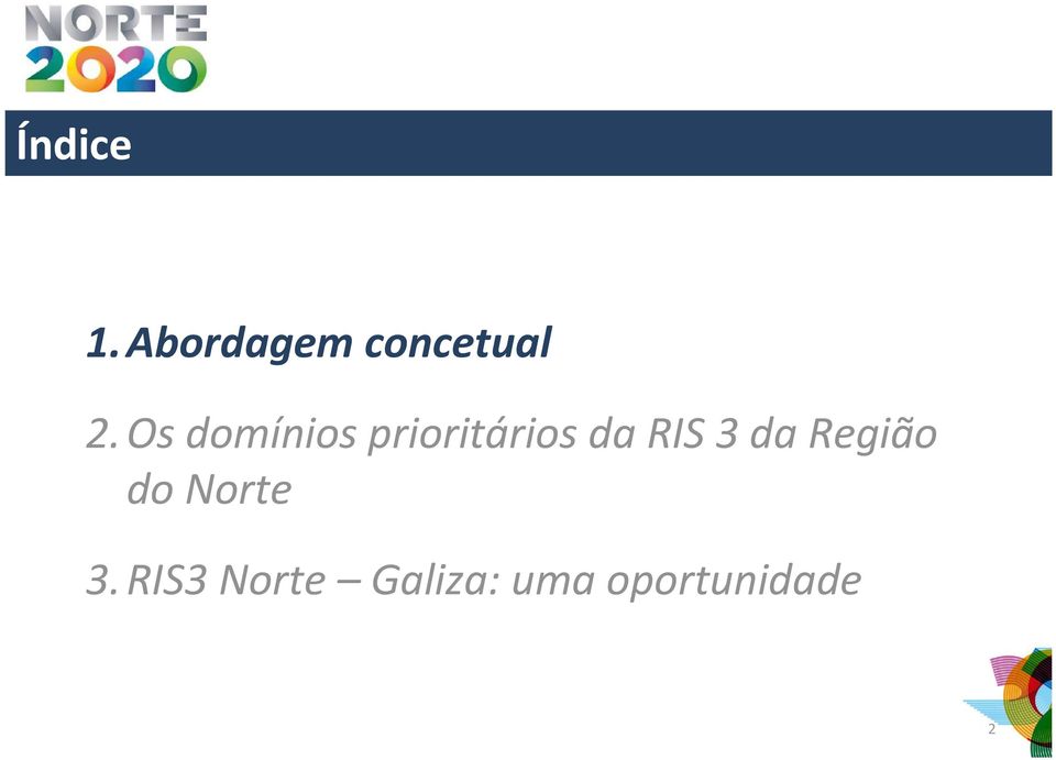 RIS 3 da Região do Norte 3.