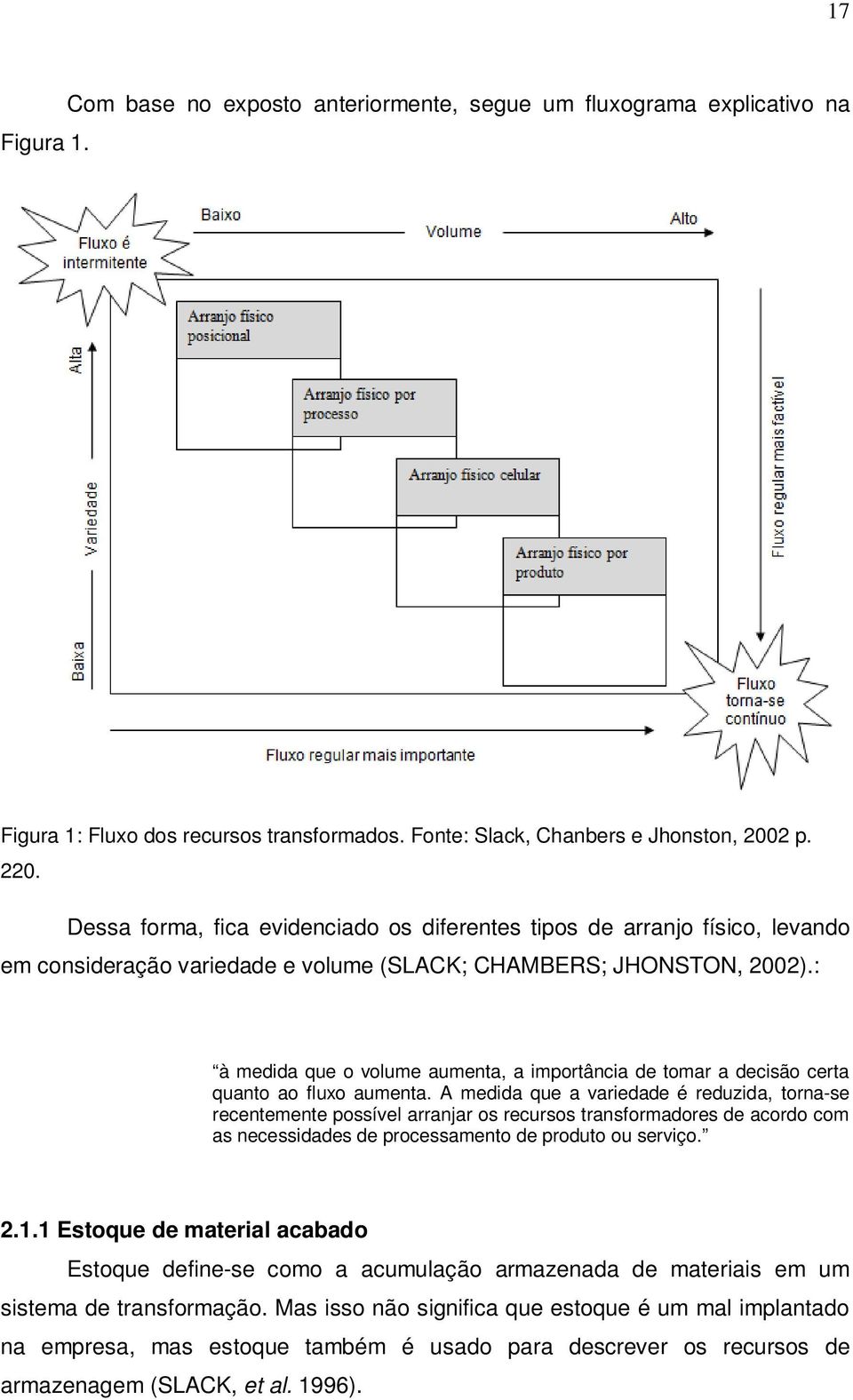 : à medida que o volume aumenta, a importância de tomar a decisão certa quanto ao fluxo aumenta.