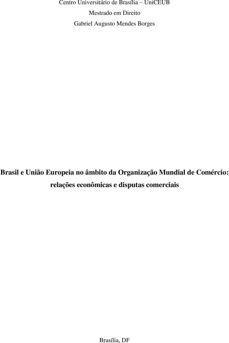 Europeia no âmbito da Organização Mundial de