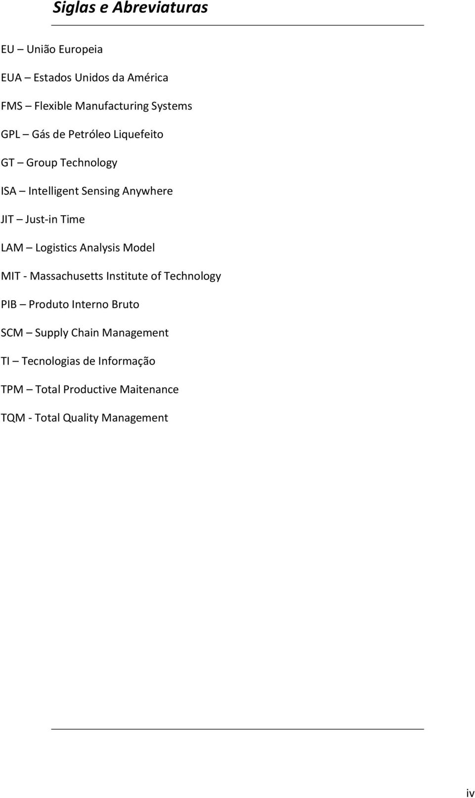 Logistics Analysis Model MIT - Massachusetts Institute of Technology PIB Produto Interno Bruto SCM Supply