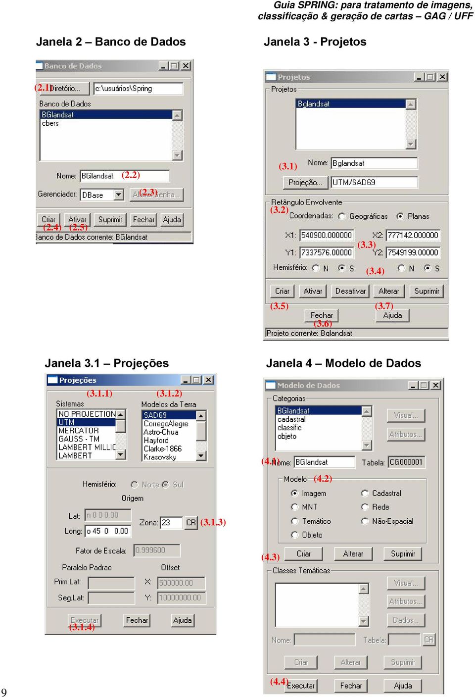 5) (3.6) (3.4) (3.7) Janela 3.