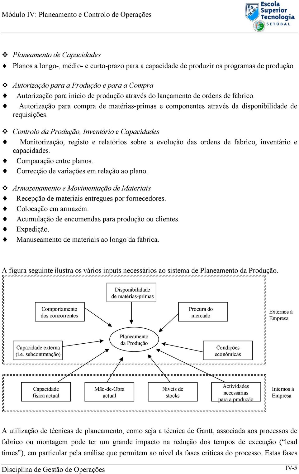 Autorização para compra de matérias-primas e componentes através da disponibilidade de requisições.