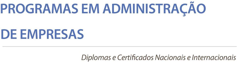 EMPRESAS Diplomas e