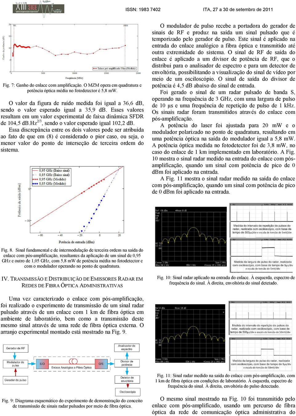 hz /3, sendo o valor esperado igual 10, db.