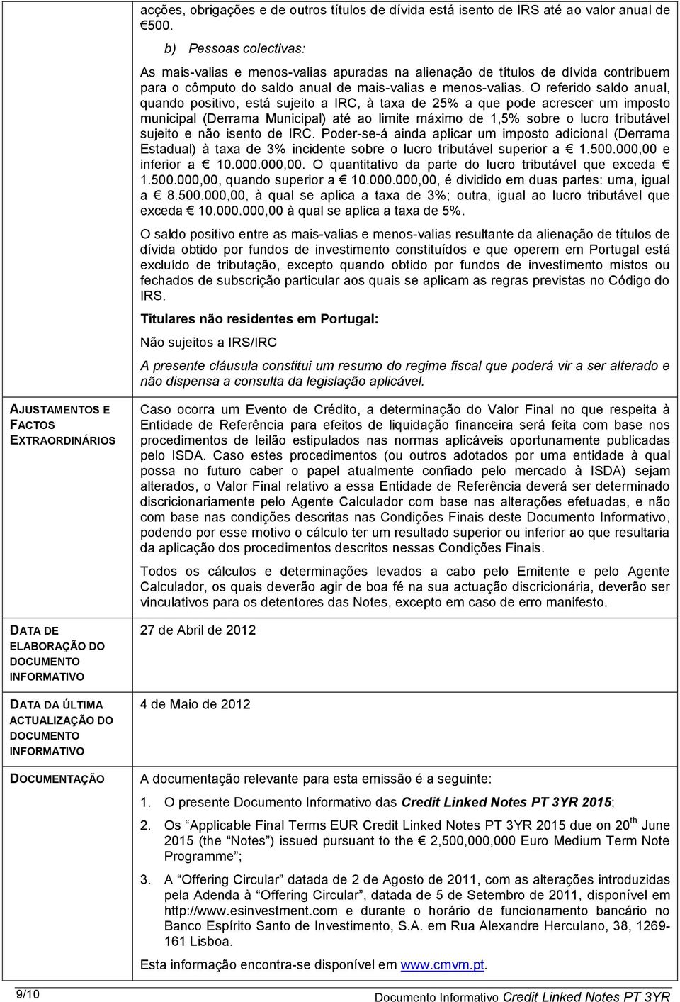 O referido saldo anual, quando positivo, está sujeito a IRC, à taxa de 25% a que pode acrescer um imposto municipal (Derrama Municipal) até ao limite máximo de 1,5% sobre o lucro tributável sujeito e