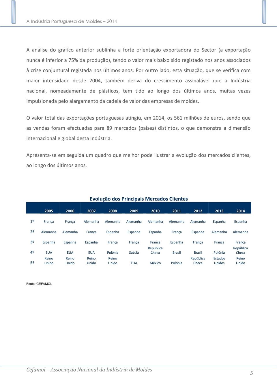 Por outro lado, esta situação, que se verifica com maior intensidade desde 2004, também deriva do crescimento assinalável que a Indústria nacional, nomeadamente de plásticos, tem tido ao longo dos