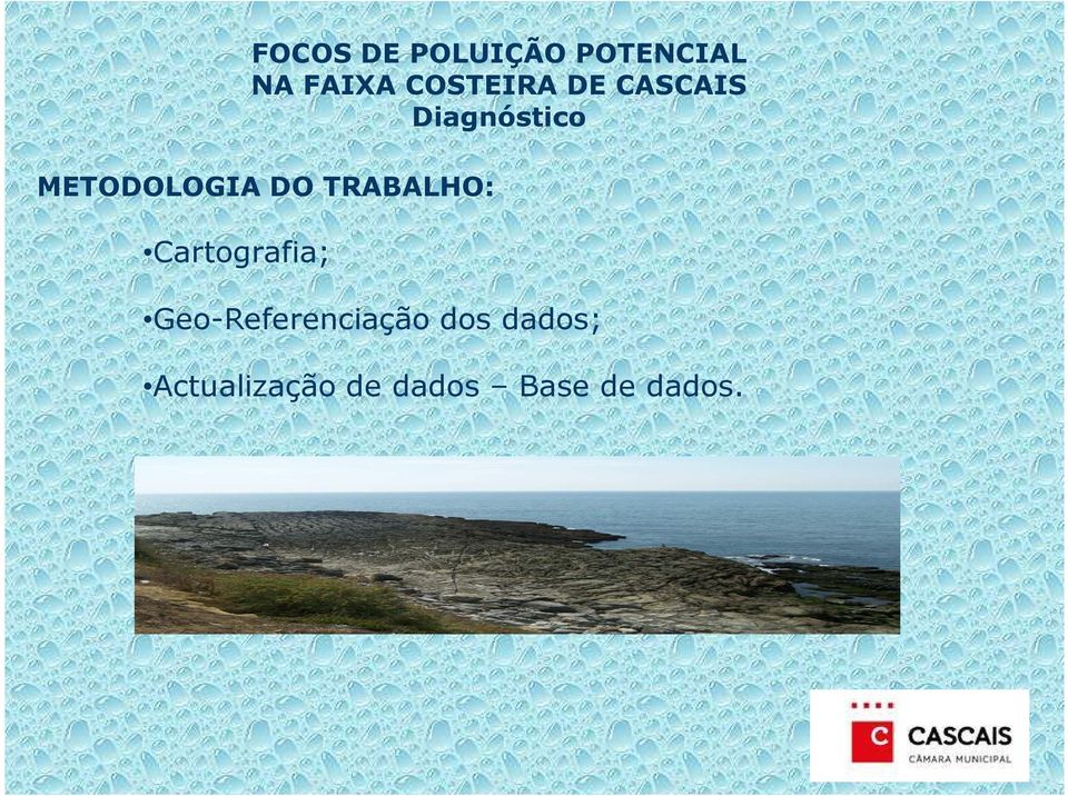 METODOLOGIA DO TRABALHO: Cartografia;