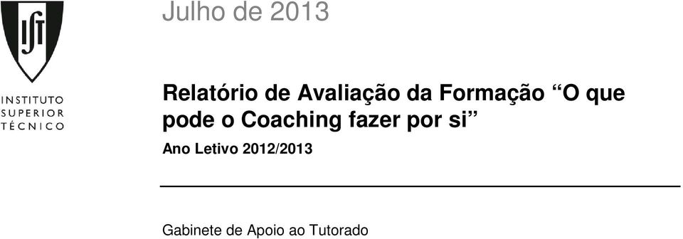 o Coaching fazer por si Ano