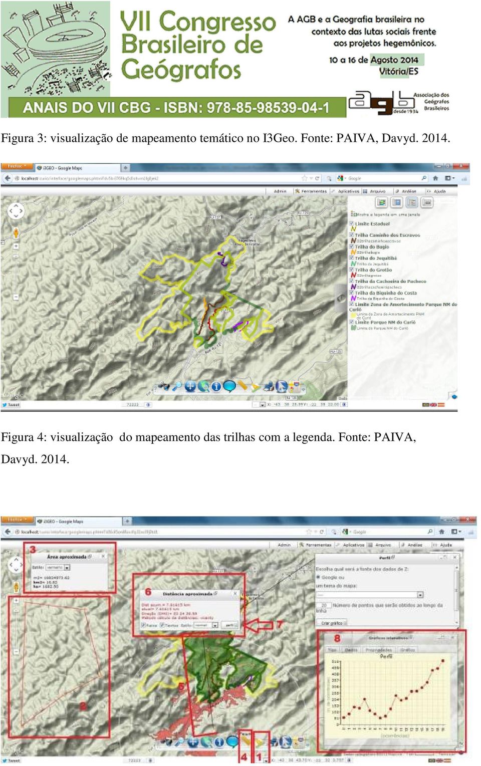 2014. Figura 4: visualização do mapeamento