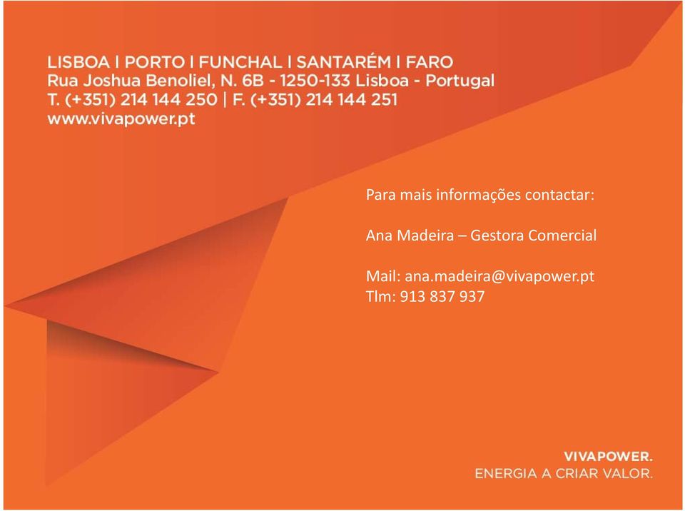 Gestora Comercial Mail: ana.