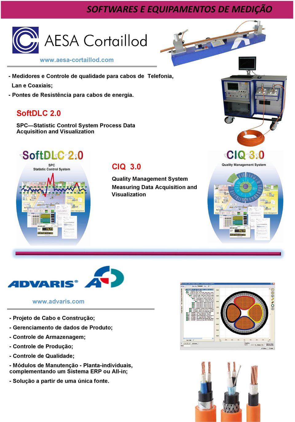 0 SPC Statistic Control System Process Data Acquisition and Visualization CIQ 3.0 Quality Management System Measuring Data Acquisition and Visualization www.