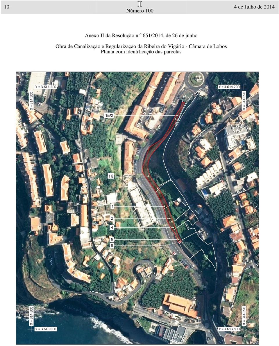 e Regularização da Ribeira do Vigário - Câmara