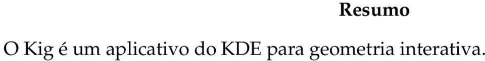 do KDE para