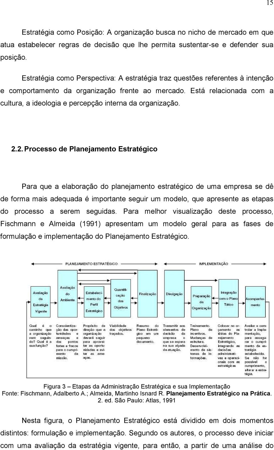 Está relacionada com a cultura, a ideologia e percepção interna da organização. 2.