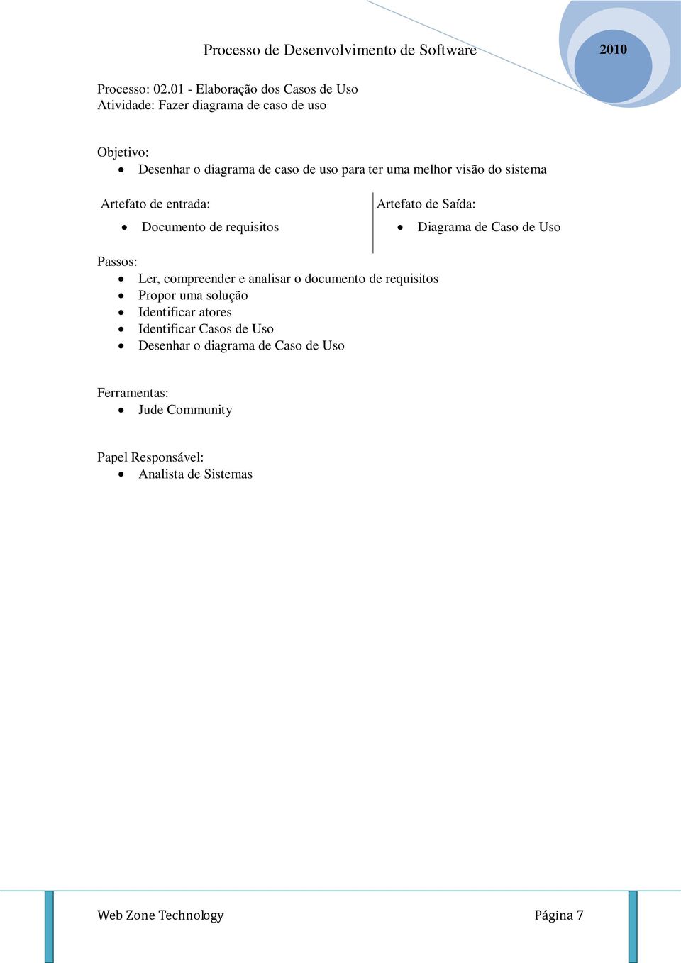 uso para ter uma melhor visão do sistema Documento de requisitos Diagrama de Caso de Uso Ler, compreender