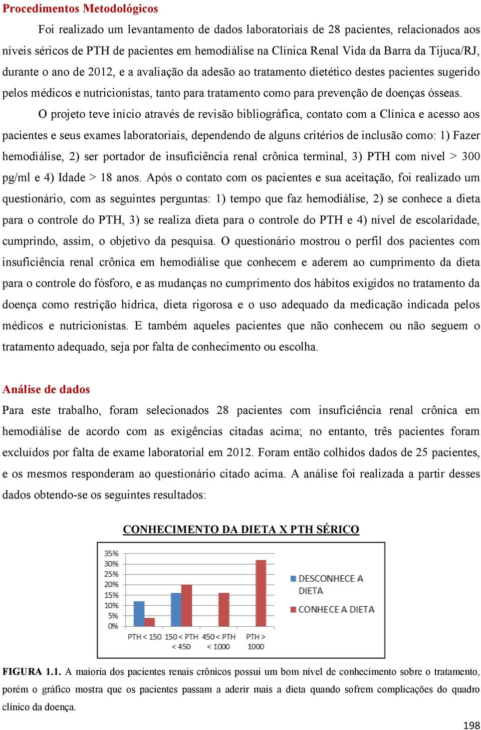 O projeto teve início através de revisão bibliográfica, contato com a Clínica e acesso aos pacientes e seus exames laboratoriais, dependendo de alguns critérios de inclusão como: 1) Fazer