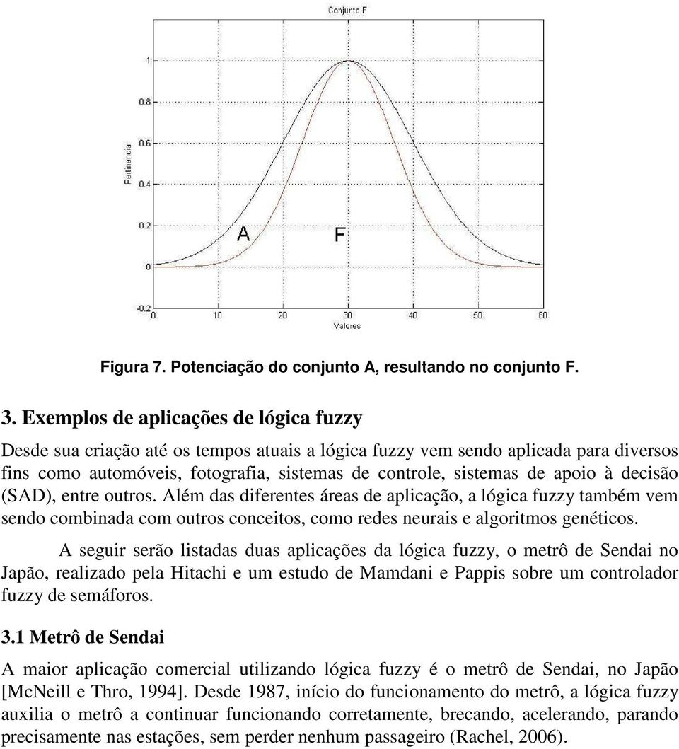 à decisão (SAD), entre outros. Além das diferentes áreas de aplicação, a lógica fuzzy também vem sendo combinada com outros conceitos, como redes neurais e algoritmos genéticos.