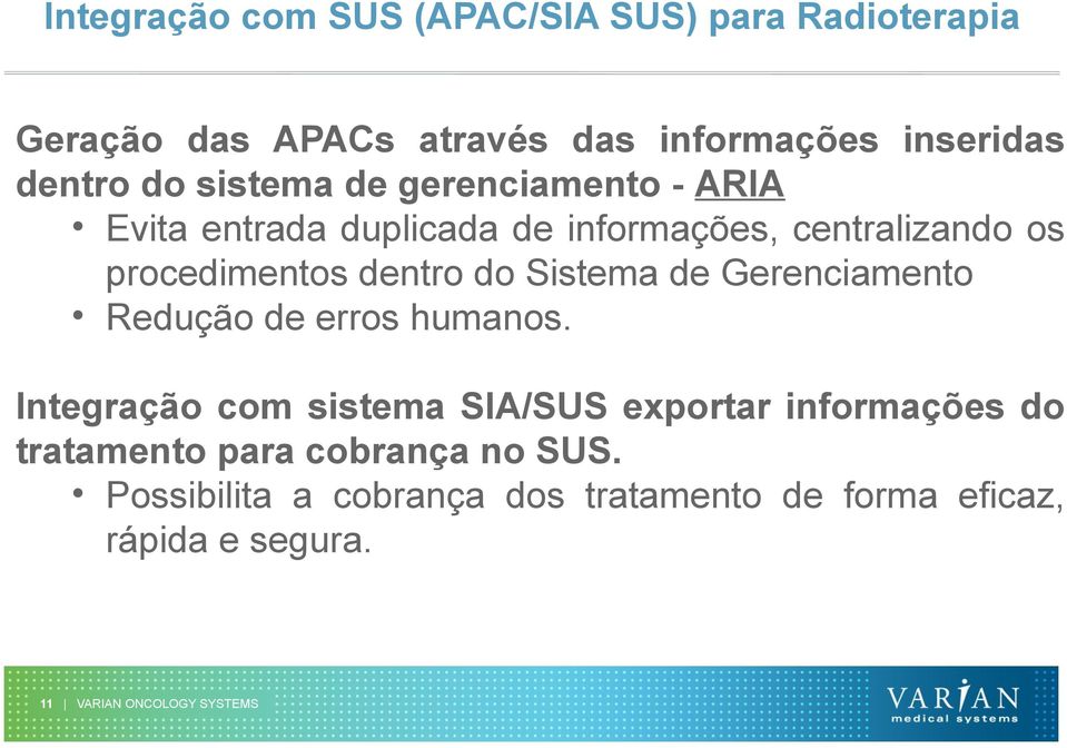 Sistema de Gerenciamento Redução de erros humanos.