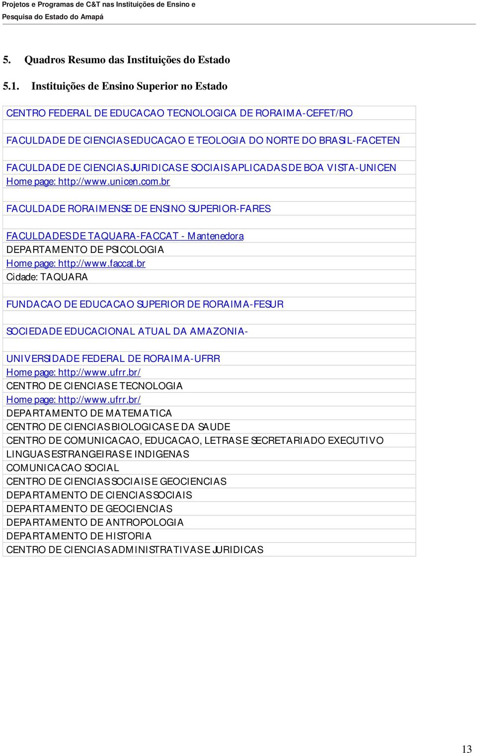 JURIDICAS E SOCIAIS APLICADAS DE BOA VISTA-UNICEN Home page: http://www.unicen.com.