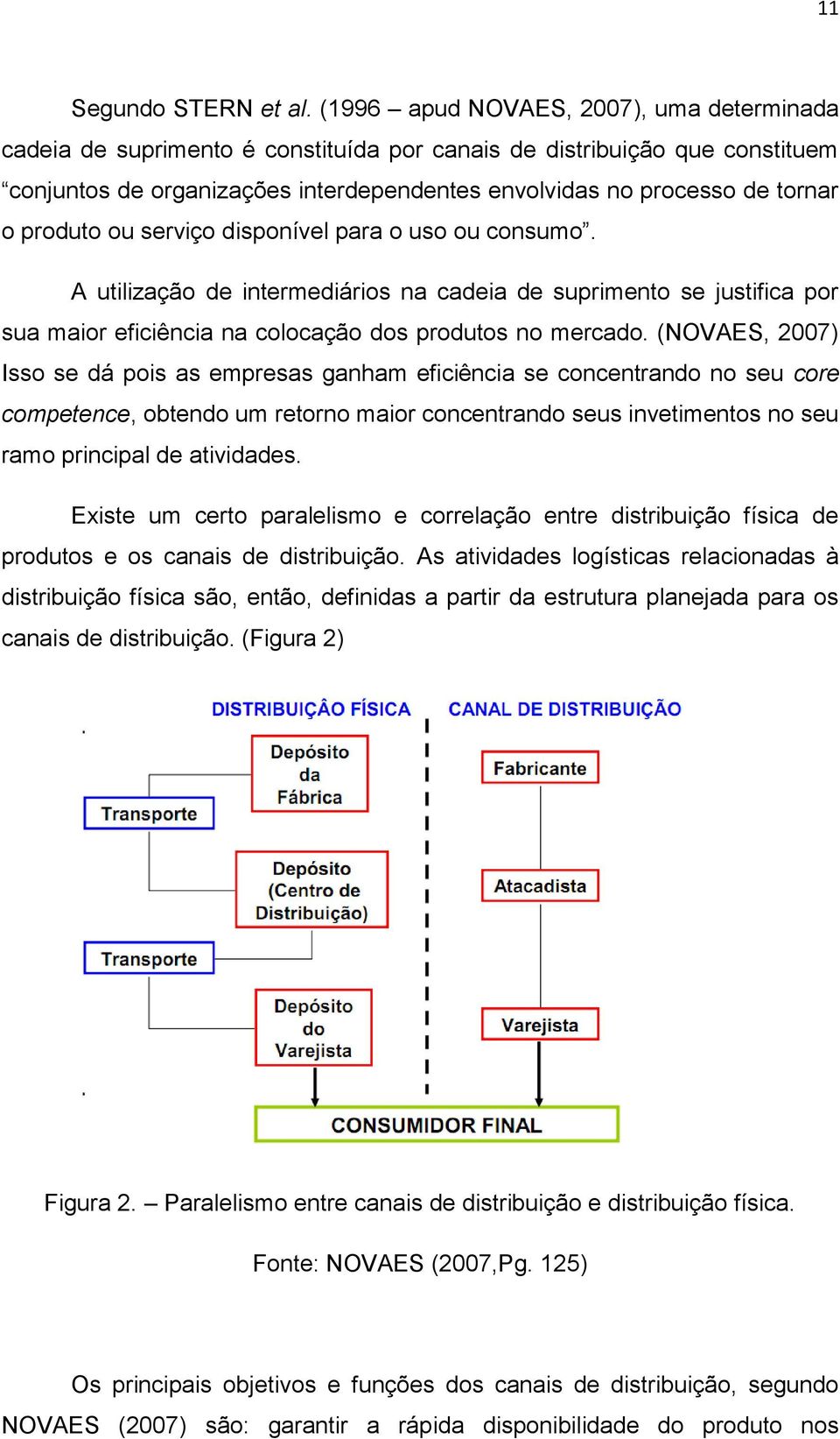 produto ou serviço disponível para o uso ou consumo. A utilização de intermediários na cadeia de suprimento se justifica por sua maior eficiência na colocação dos produtos no mercado.