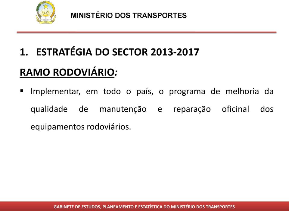 programa de melhoria da qualidade de