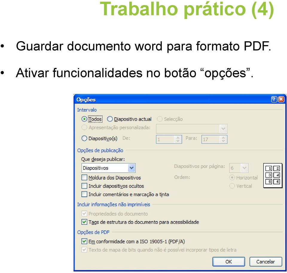 para formato PDF.