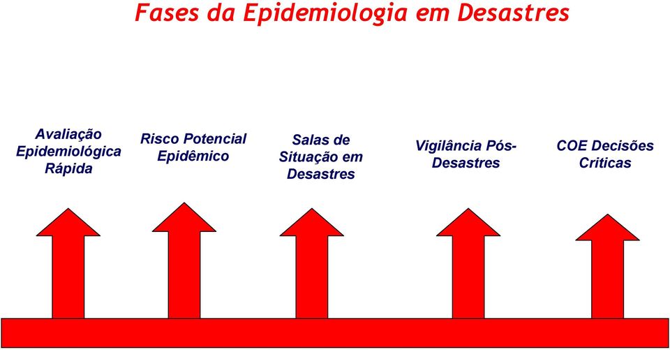 Potencial Epidêmico Salas de Situação em