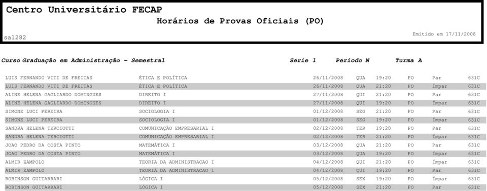 SOCIOLOGI I SDR HELE CIOTTI COMUICÇÃO EMPRESRIL I SDR HELE CIOTTI COMUICÇÃO EMPRESRIL I JOO PEDRO D COST PITO MTEMÁTIC I JOO